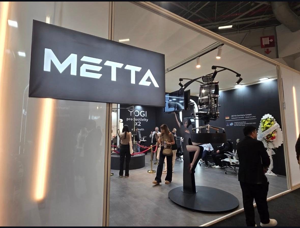 Metta — Mobilya Fuarı 2026 · جناح معرض · İstanbul Fuar Merkezi، إسطنبول · صورة ملتقطة في الموقع