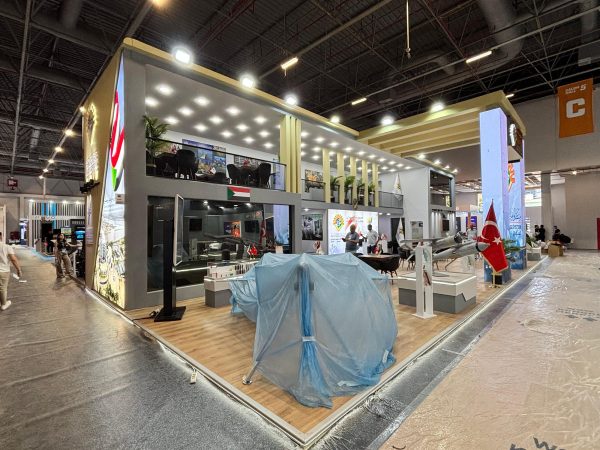 MIC SUDAN — IDEF 2025 · exhibition stand · Istanbul · Photographed on site (4/6)