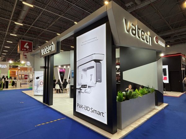 Vatech — IDEX 2026 · exhibition stand · Istanbul · Photographed on site (2/8)