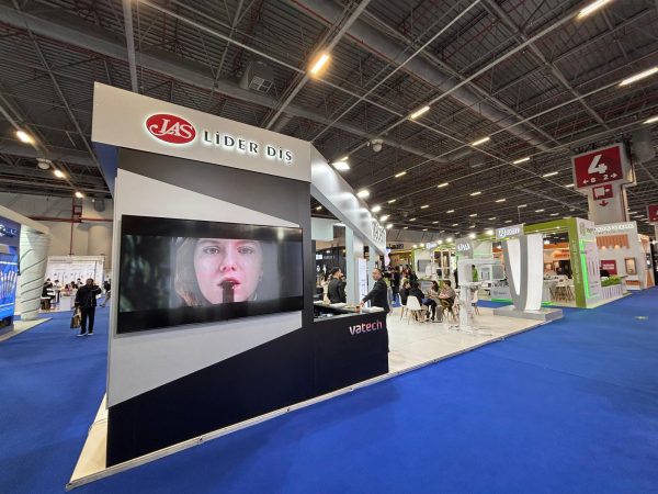 Vatech — IDEX 2026 · exhibition stand · Istanbul · Photographed on site (5/8)
