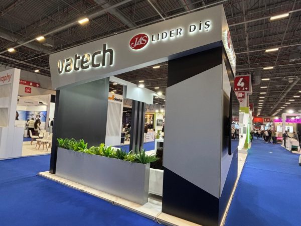 Vatech — IDEX 2026 · exhibition stand · Istanbul · Photographed on site (6/8)